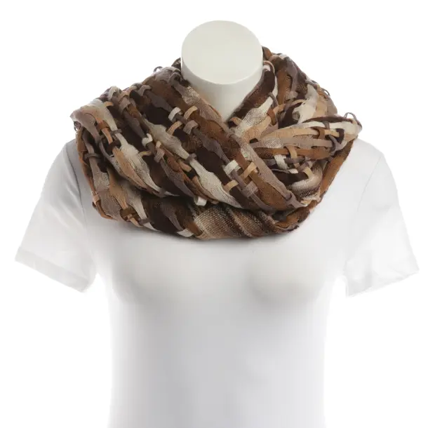 Scarf, in Dark Brown, Wool, Vivienne Westwood