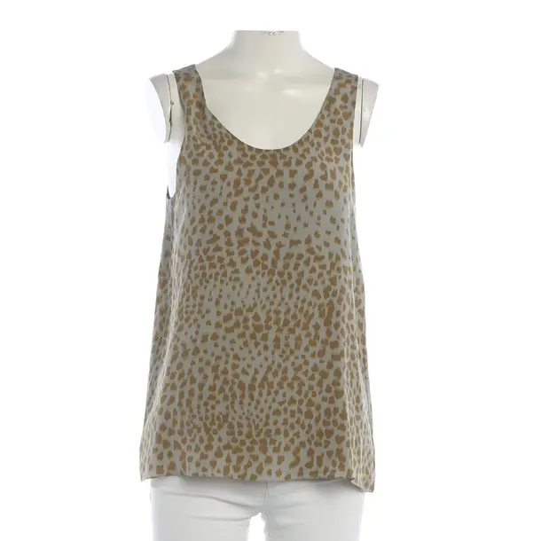 Top, in Gray, Silk, Chloé