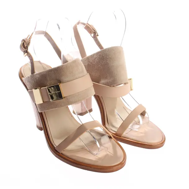 Heeled Sandals, in Beige, See by Chloé