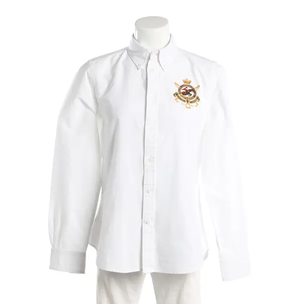 Blouse, in White, Cotton, Polo Ralph Lauren