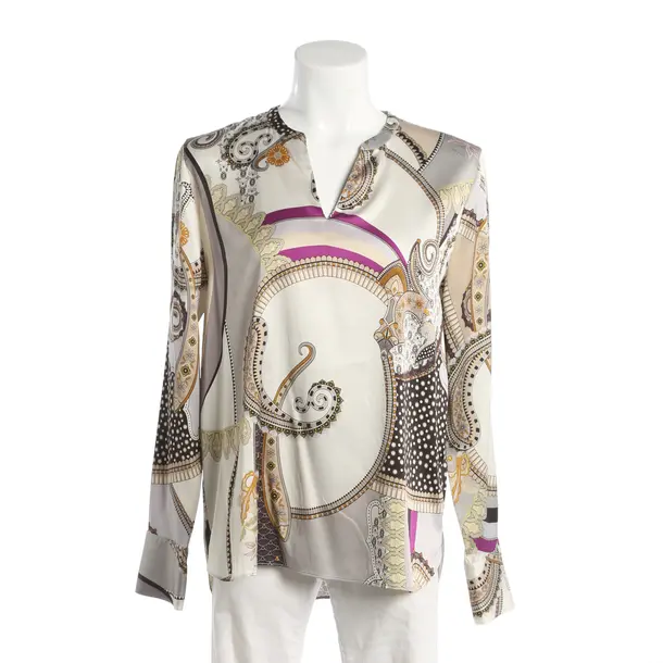 Bluse, in Mehrfarbig, Seide, Herzensangelegenheit