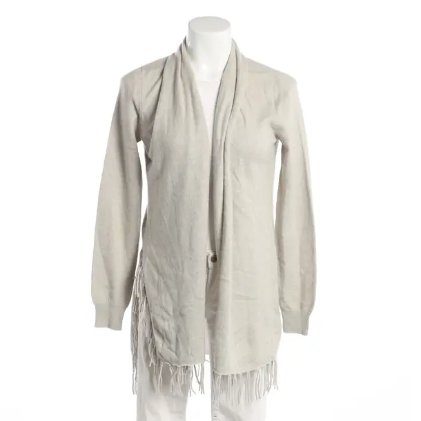 Cardigan, in Light Gray, Cashmere, Repeat