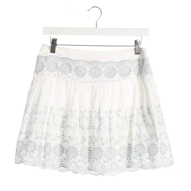 Skirt, in White, Cotton, See by Chloé
