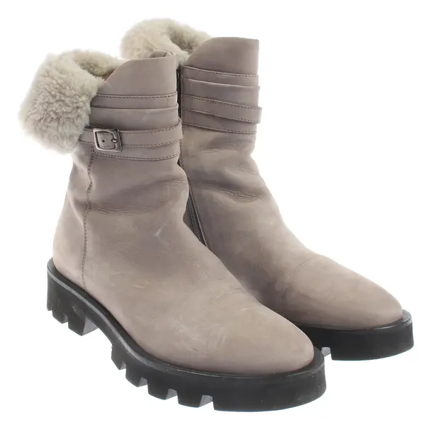 Ankle Boots, in Light Gray, Fabiana Filippi