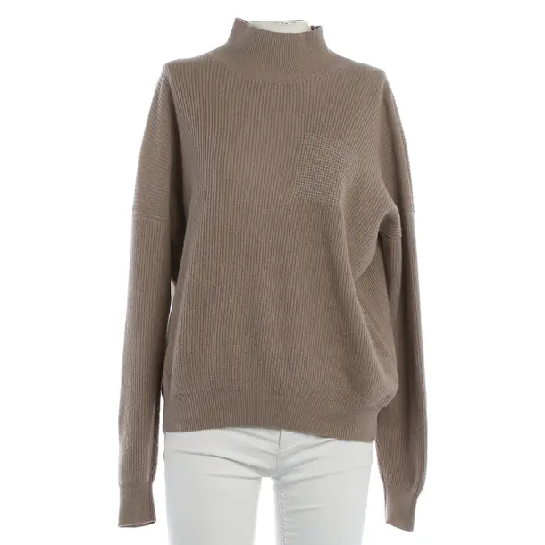 Pullover, in Hellbraun, Wolle, Peserico