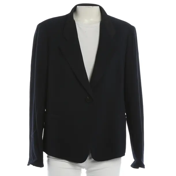 Blazer, in Navy, Cotton, Emporio Armani