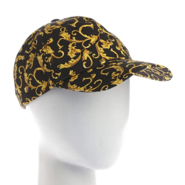 Cap, in Schwarz, Baumwolle, Versace
