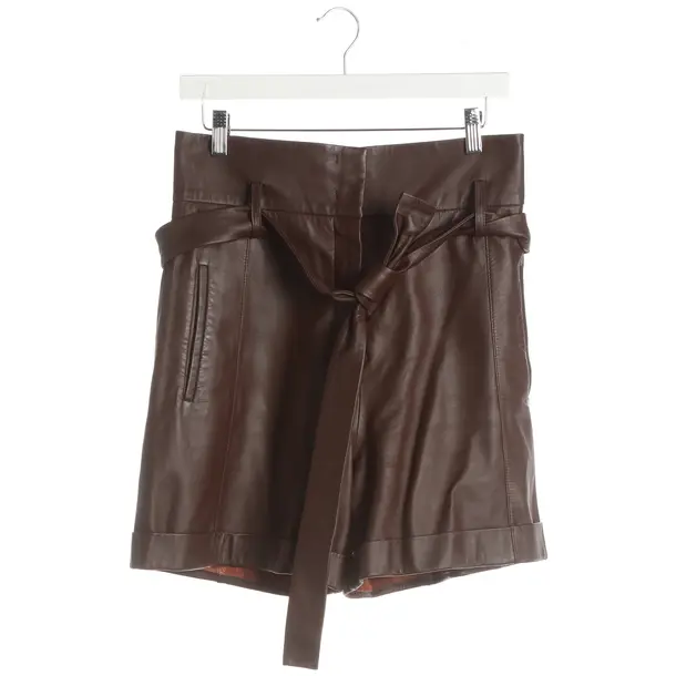 Shorts, in Brown, Leather, Dorothee Schumacher
