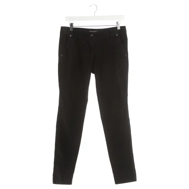 Pantaloni, in Nero, Cotone, Dolce e Gabbana