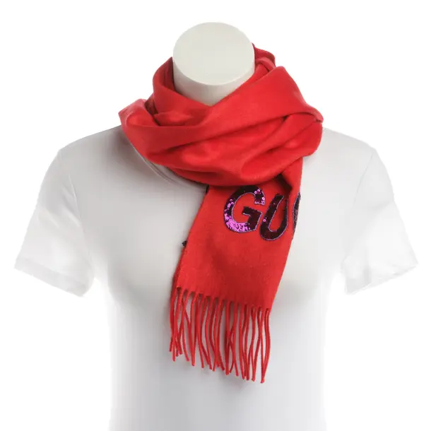 Schal, in Rot, Seide, Gucci