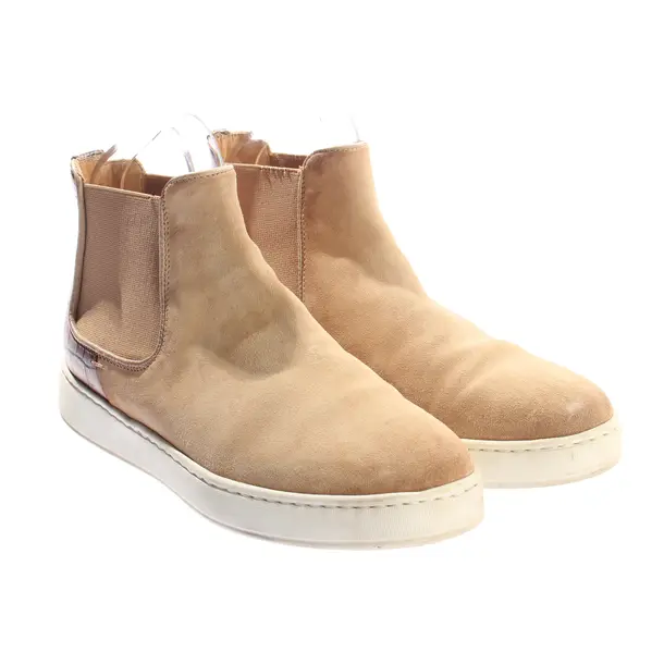 Ankle Boots, in Camel, Santoni