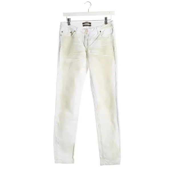 Jeans Skinny, in Weiß, Baumwolle, Roberto Cavalli