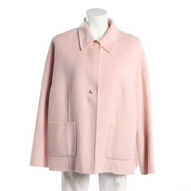 Mid-Season Jacket, in Light Pink, Wool, Riani
