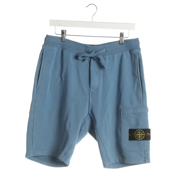 Shorts, in Blue, Cotton, Stone Island