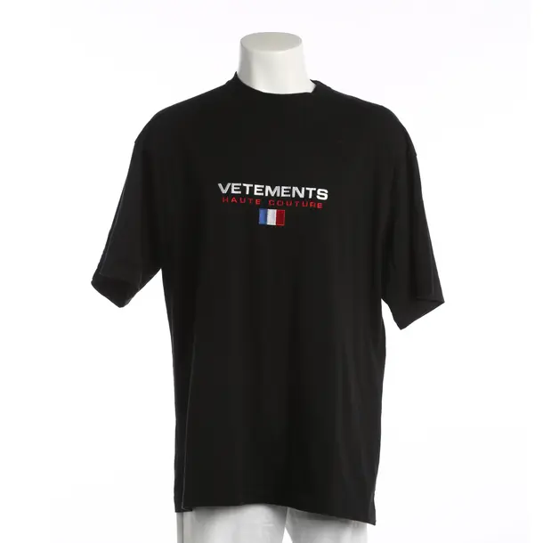T-Shirt, in Schwarz, Baumwolle, Vetements