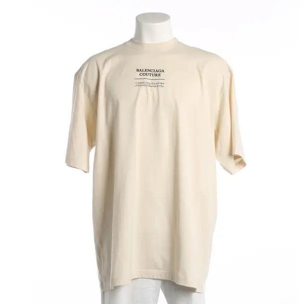 Maglietta, in Crema, Poliestere, Balenciaga