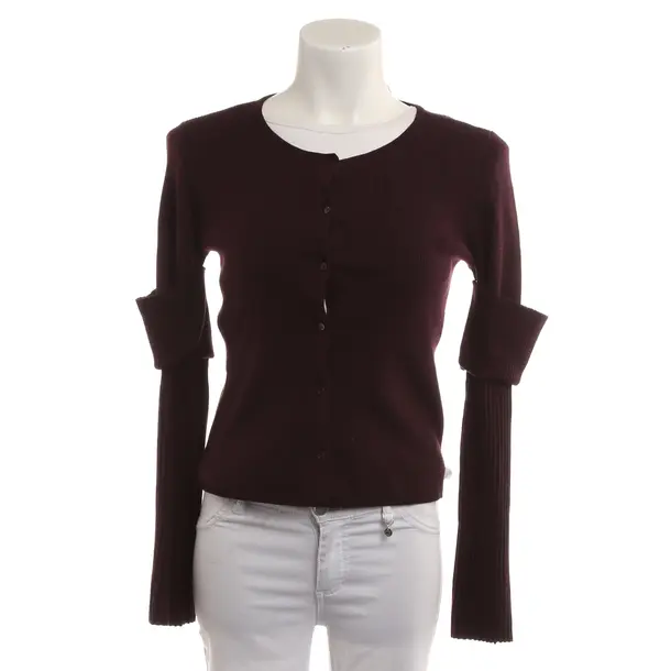 Cardigan, in Bordeaux, Wool, Dorothee Schumacher