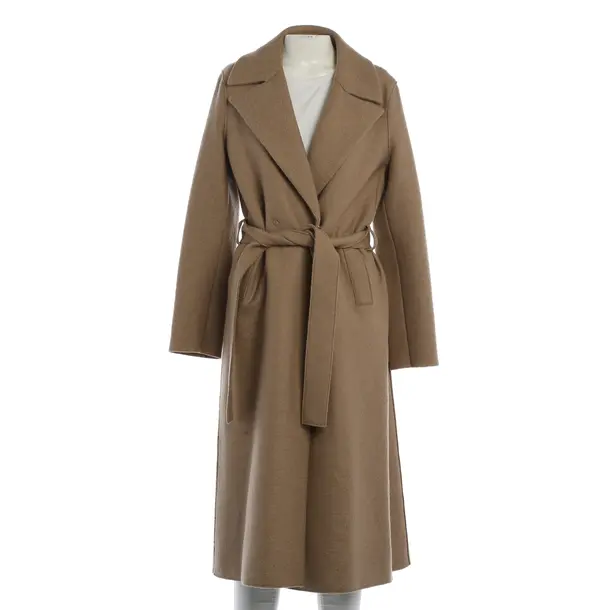 Cappotto mezza stagione, in Marrone chiaro, Lana, Harris Wharf Londra