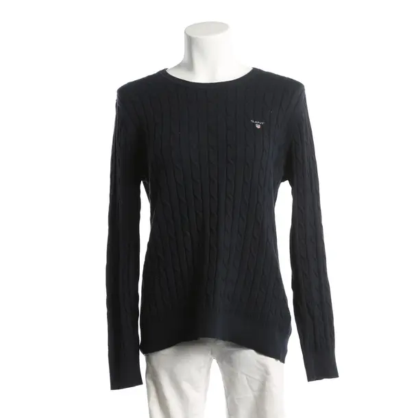 Pullover, in Blau, Baumwolle, Gant
