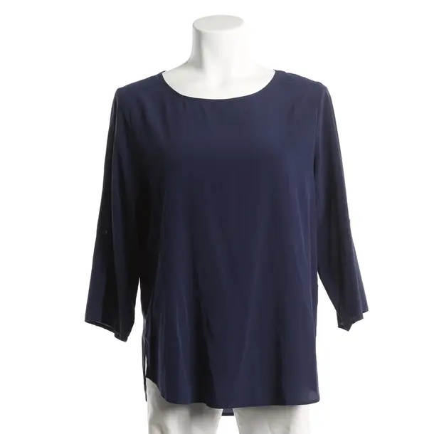 Bluse, in Blau, Seide, Van Laack