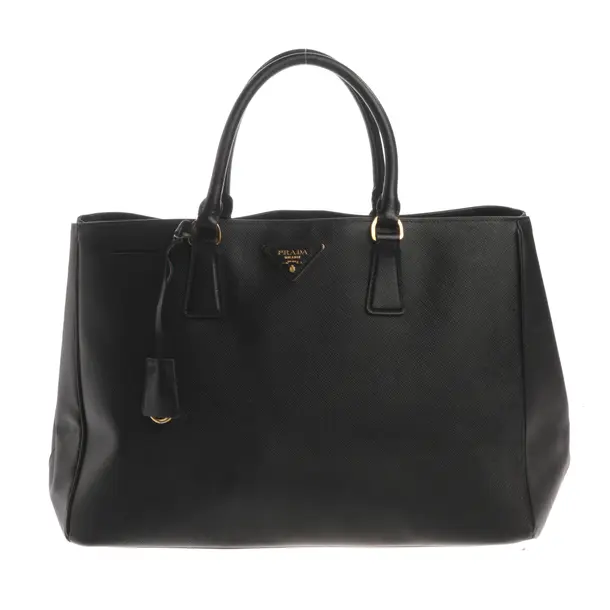 Shopper, in Schwarz, Leder, Prada