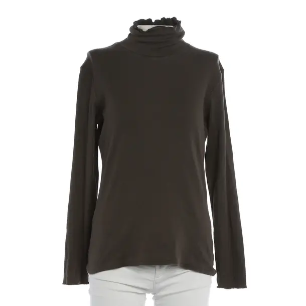 Long Sleeve Shirt, in Brown, Cotton, Marc Cain
