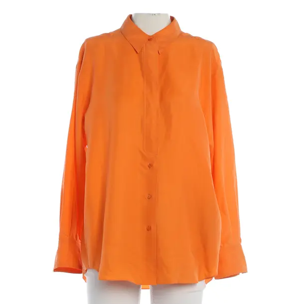 Bluse, in Dunkelorange, Seide, Dorothee Schumacher