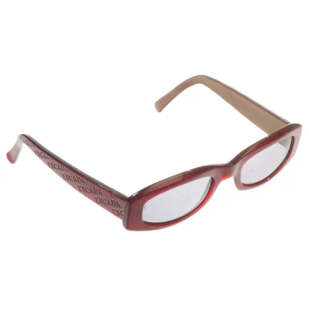 Sonnenbrille, in Rot, Kunststoff, Escada