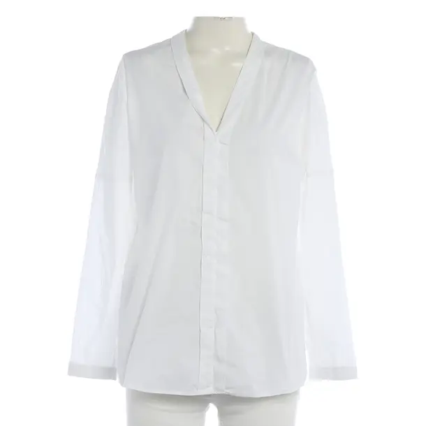 Blouse, in White, Cotton, Marc Cain