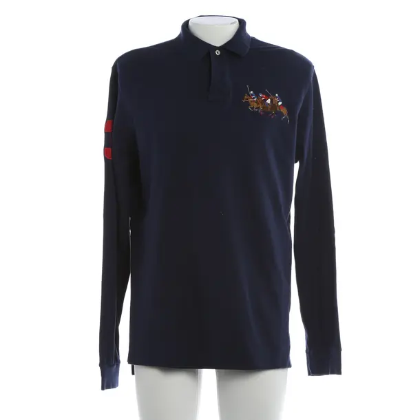 Long Sleeve Shirt, in Navy, Cotton, Polo Ralph Lauren