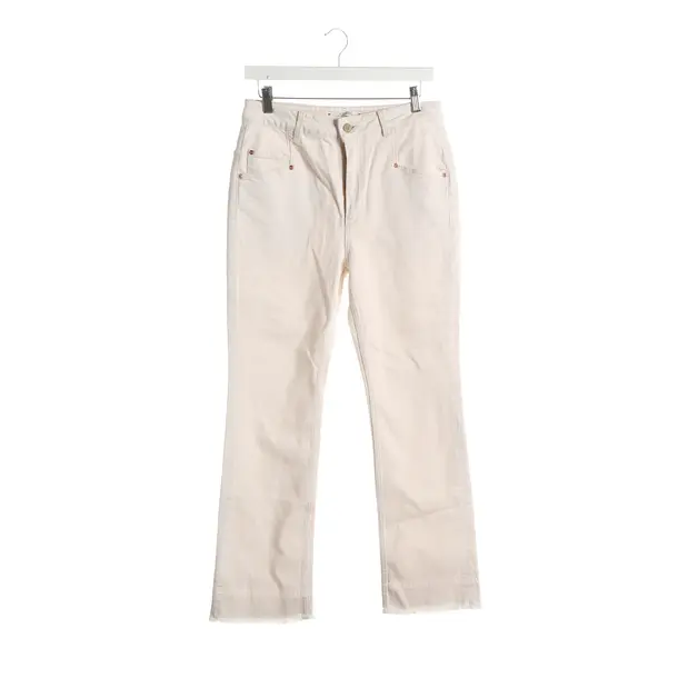 Straight Fit Jeans, in Beige, Cotton, Dorothee Schumacher