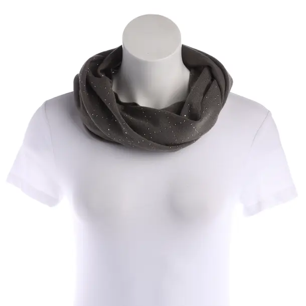 Scarf, in Gray, Wool, Allude