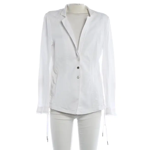 Blazer, in White, Lyocell, Marc Cain