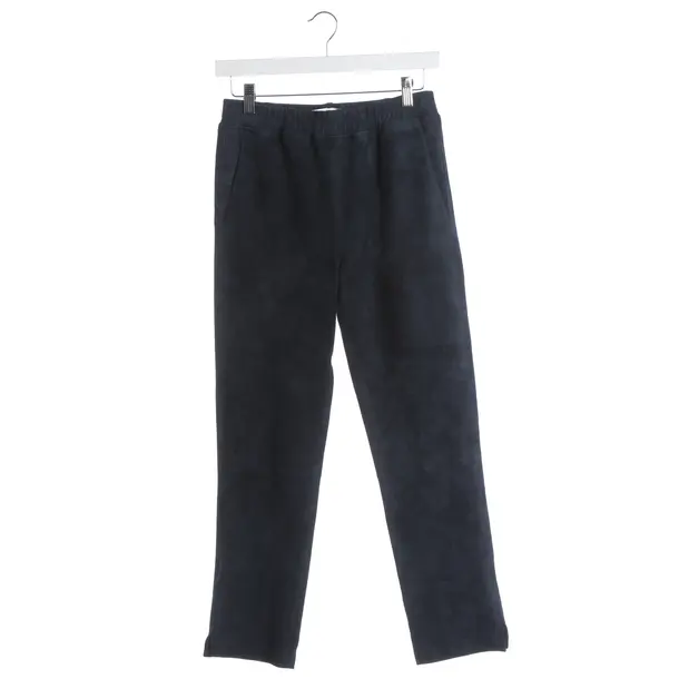 Hose, in Navy, Leder, Incentive! Cashmere