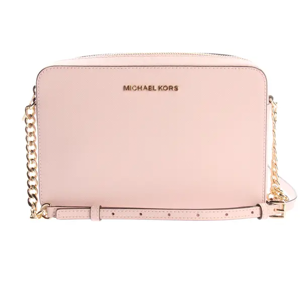 Cross Body Bag, in Light Pink, Leather, Michael Kors
