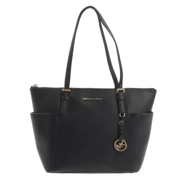 Shopper Bag, in Navy, Leather, Michael Kors