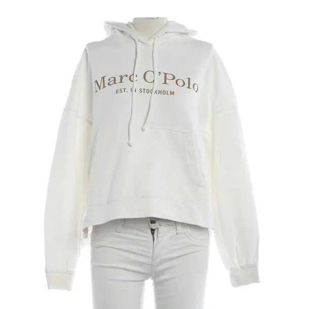 Hoodie, in Weiß, Baumwolle, Marc O'Polo