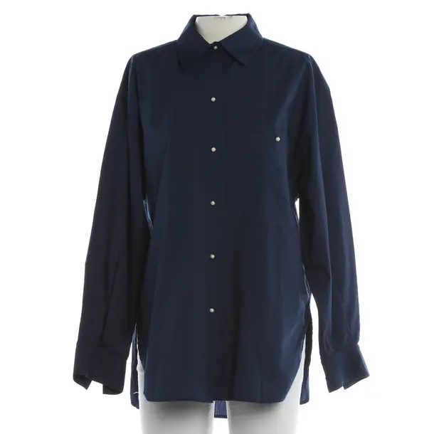 Bluse, in Navy, Baumwolle, Maje