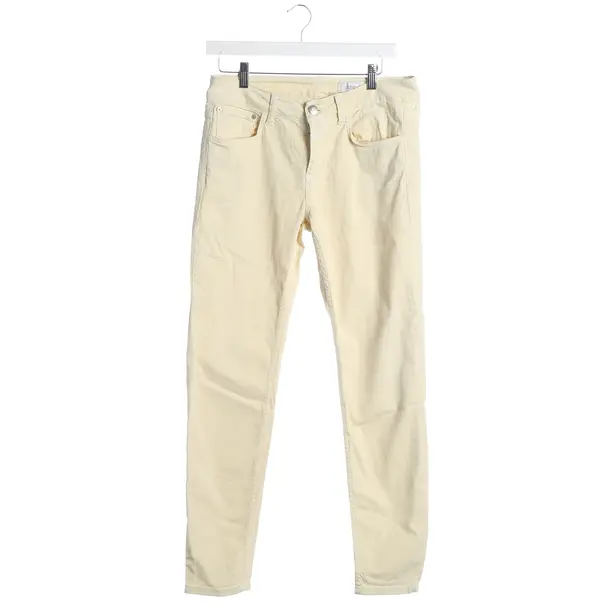 Jeans Skinny, in Pastellgelb, Baumwolle, Closed