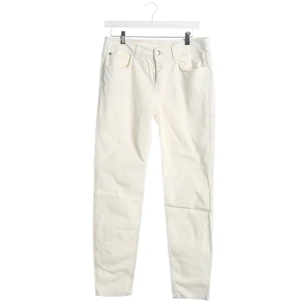 Skinny Jeans, in White, Cotton, Closed