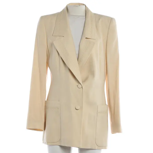 Blazer, in Beige, Wolle, Escada