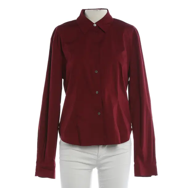Blouse, in Bordeaux, Cotton, Hugo Boss Red Label