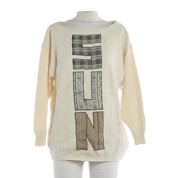 Pullover, in Cream, Baumwolle, Marc Cain