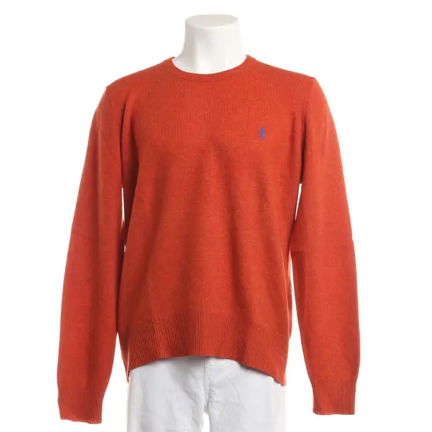 Jumper, in Orange, Wool, Polo Ralph Lauren