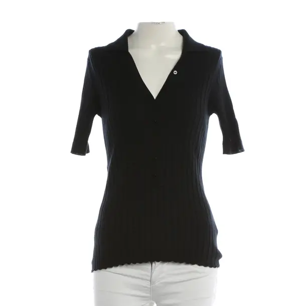 Poloshirt, in Schwarz, Kaschmir, Lisa Yang