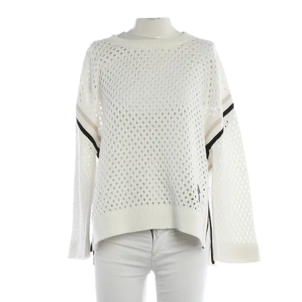 Pullover, in Weiß, Baumwolle, Marc Cain