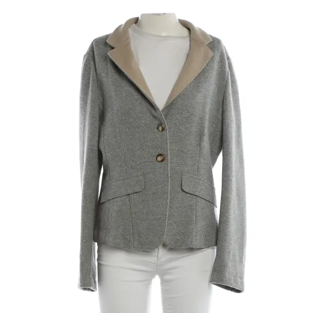 Blazer, in Gray, Wool, Fabiana Filippi