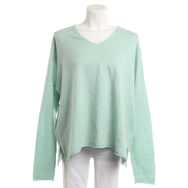 Jumper, in Turquoise, Wool, Allude