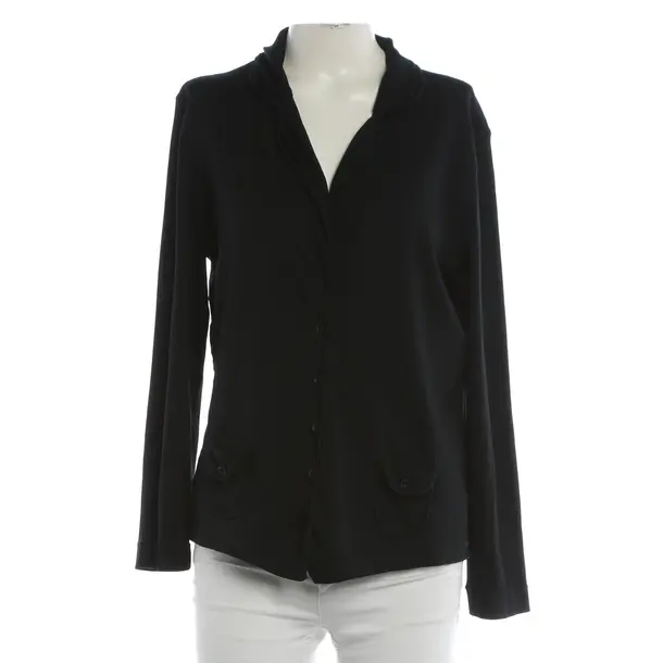 Strickjacke, in Schwarz, Baumwolle, Marc Cain Sports