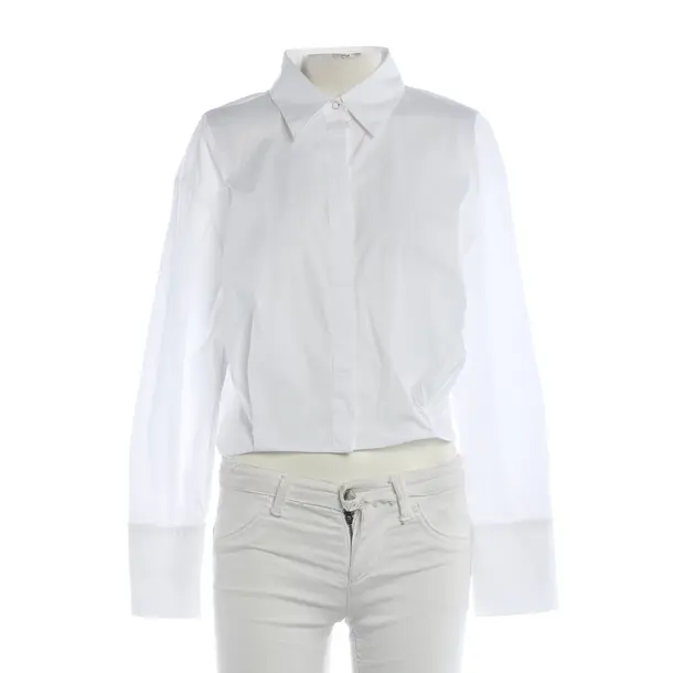 Bluse, in Weiß, Baumwolle, Marc Cain